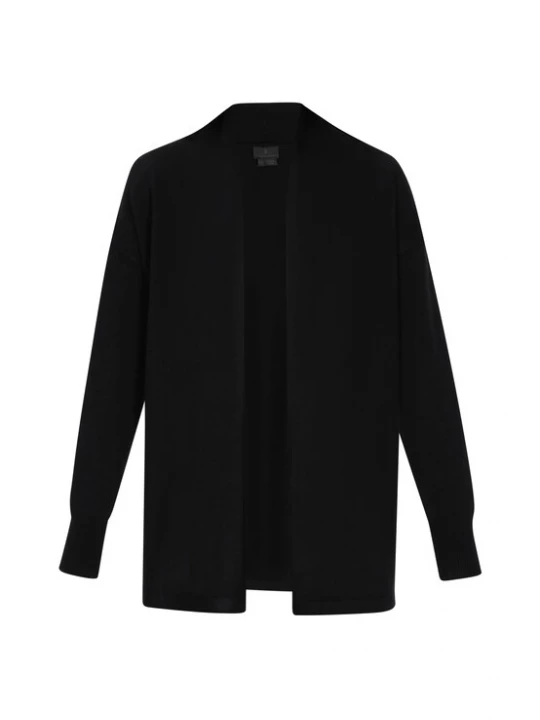 Foto van product DreiMaster Klassik Gebreid vest 'Classic' zwart