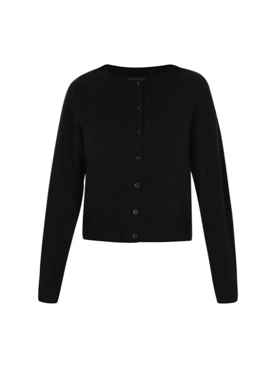 Foto van product DreiMaster Klassik Gebreid vest 'Classic' zwart