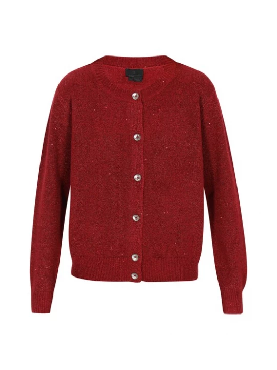 Foto van product DreiMaster Klassik Gebreid vest donkerrood