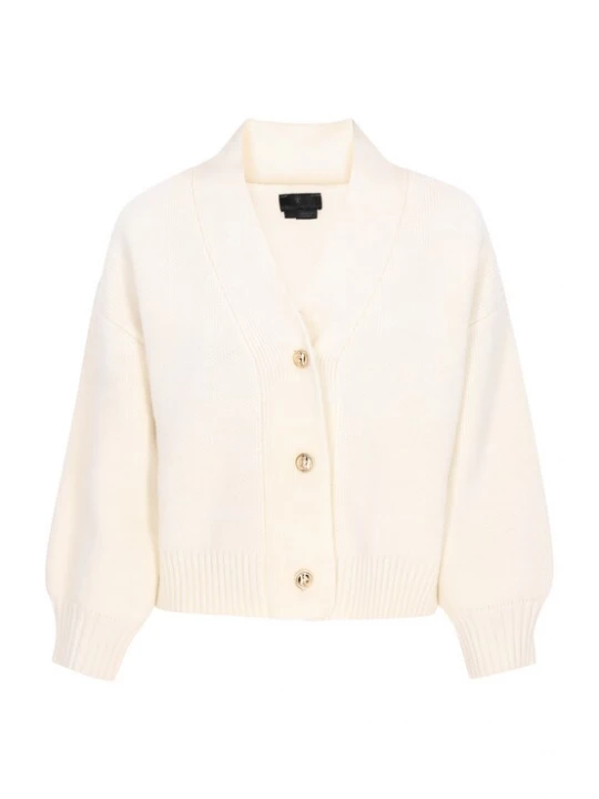 Foto van product DreiMaster Klassik Gebreid vest 'Everyday Fashion' offwhite