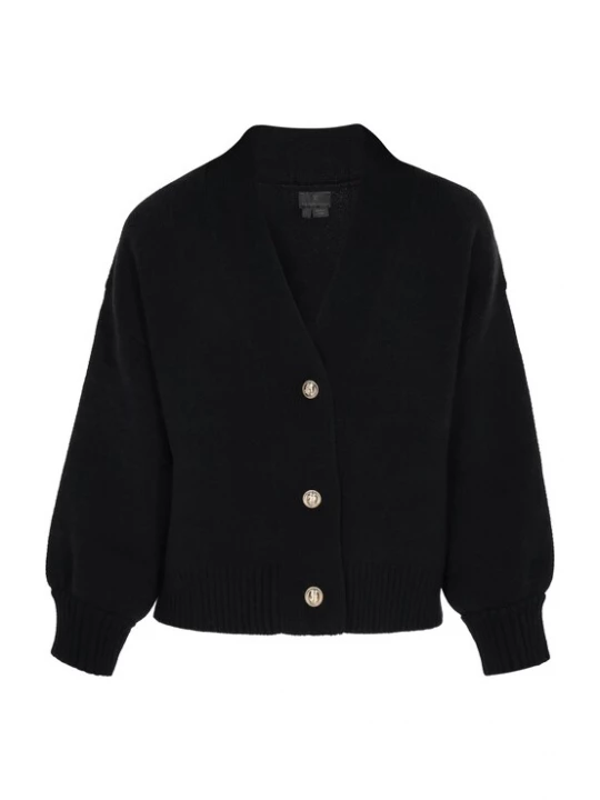 Foto van product DreiMaster Klassik Gebreid vest 'Everyday Fashion' zwart