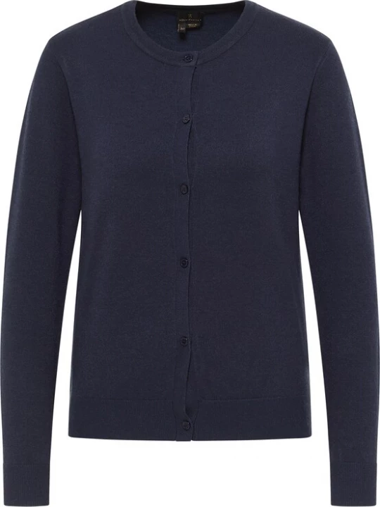 Foto van product DreiMaster Klassik Gebreid vest 'Malegnano' nachtblauw