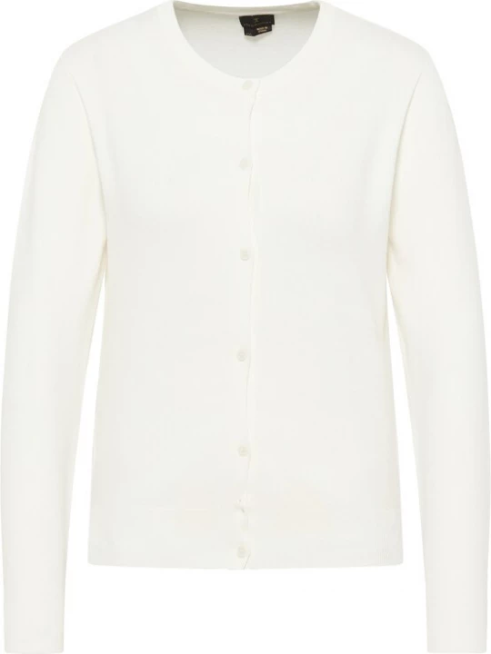 Foto van product DreiMaster Klassik Gebreid vest 'Malegnano' wolwit
