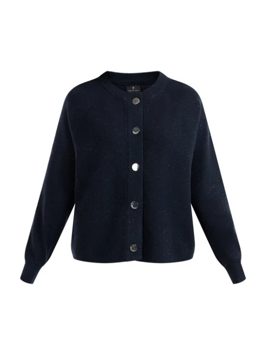 Foto van product DreiMaster Klassik Gebreid vest 'Markani' marine