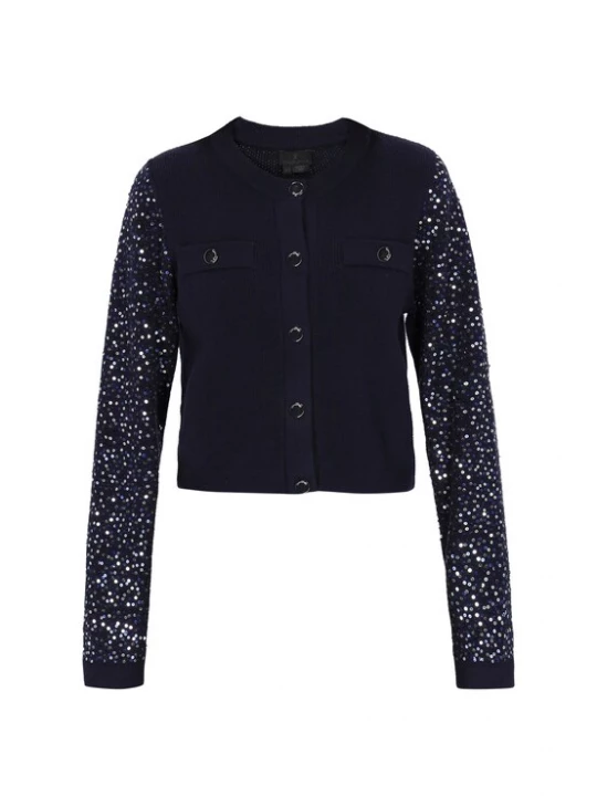 Foto van product DreiMaster Klassik Gebreid vest navy