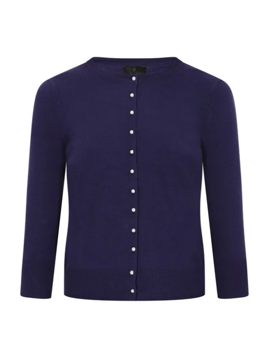 Foto van product DreiMaster Klassik Gebreid vest navy