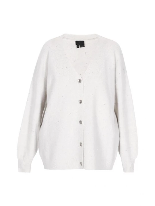 Foto van product DreiMaster Klassik Gebreid vest offwhite