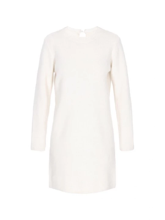 Foto van product DreiMaster Klassik Gebreide jurk offwhite
