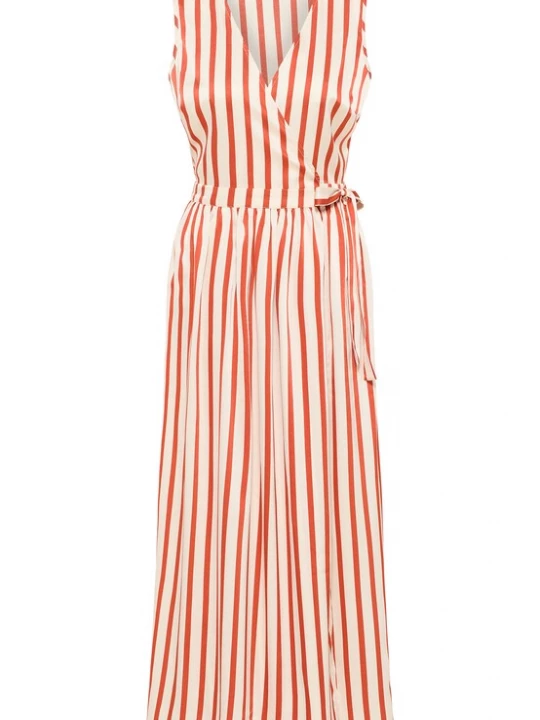 Foto van product DreiMaster Klassik Jurk rood / wit