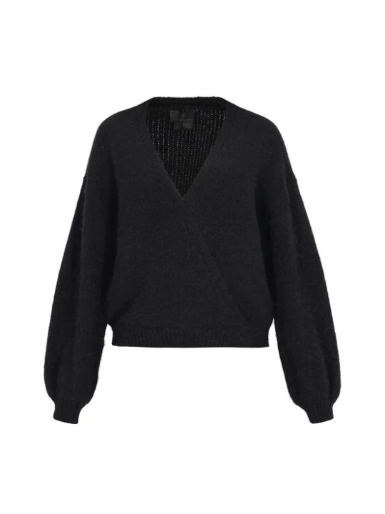 Foto van product DreiMaster Klassik Oversized trui zwart