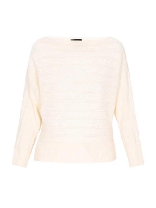 Foto van product DreiMaster Klassik Trui 'Classic Look' offwhite