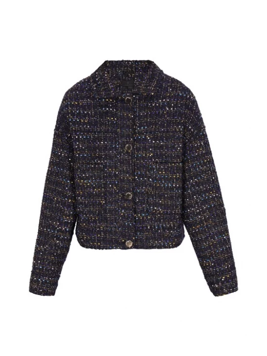 Foto van product DreiMaster Klassik Tussenjas blauw / nachtblauw / donkerlila