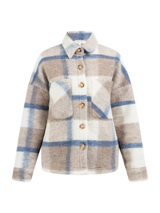 Foto van product DreiMaster Klassik Tussenjas blauw / taupe / wolwit