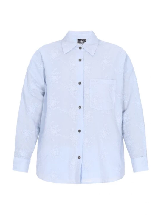 Foto van product DreiMaster Maritim Blouse lichtblauw