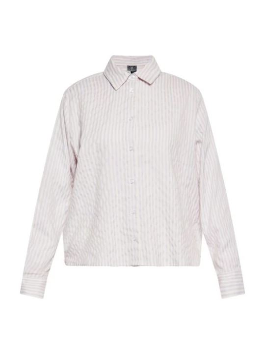 Foto van product DreiMaster Maritim Blouse lichtlila / wit