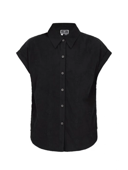 Foto van product DreiMaster Maritim Blouse 'Maritim' zwart