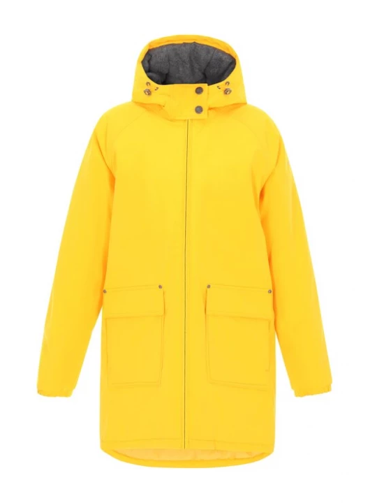 Foto van product DreiMaster Maritim Functionele jas 'Anorak' geel