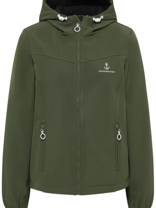Foto van product DreiMaster Maritim Functionele jas groen / wit