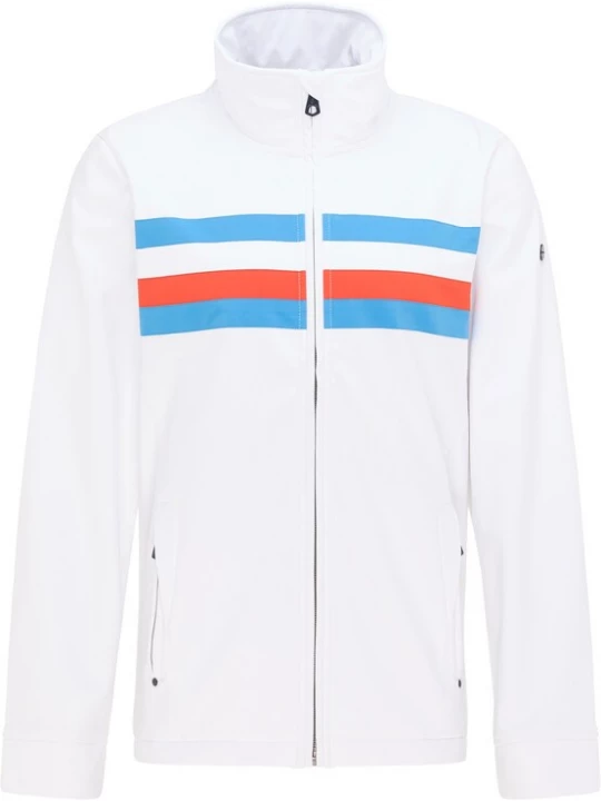 Foto van product DreiMaster Maritim Functionele jas lichtblauw / oranje / wit