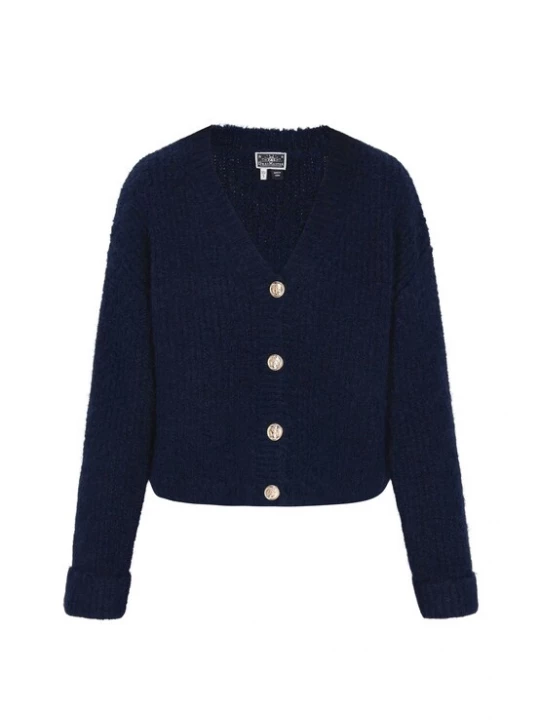 Foto van product DreiMaster Maritim Gebreid vest navy