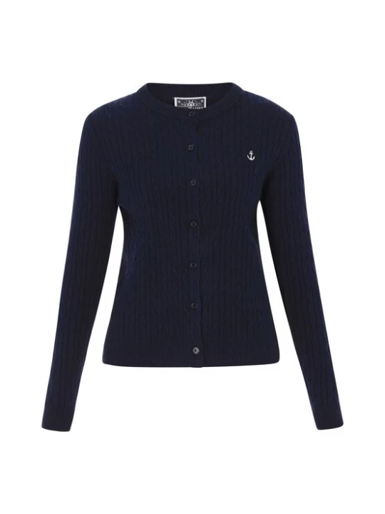Foto van product DreiMaster Maritim Gebreid vest navy