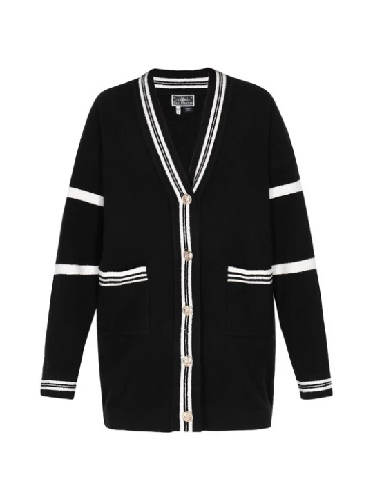 Foto van product DreiMaster Maritim Gebreid vest zwart