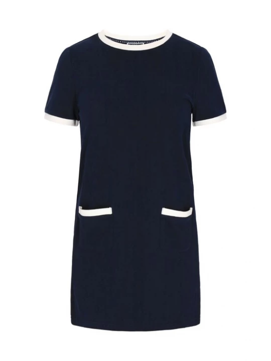 Foto van product DreiMaster Maritim Jurk navy / wit