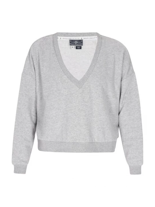 Foto van product DreiMaster Maritim Sweatshirt grijs gemêleerd