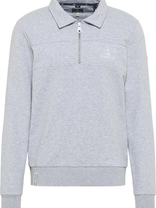 Foto van product DreiMaster Maritim Sweatshirt grijs gemêleerd