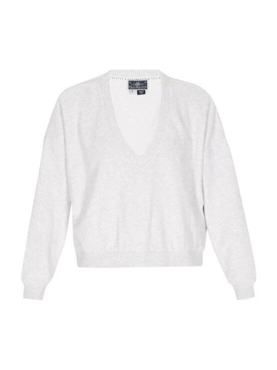 Foto van product DreiMaster Maritim Sweatshirt wit gemêleerd