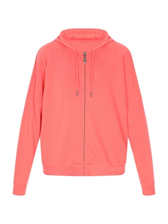 Foto van product DreiMaster Maritim Sweatvest 'Maritim' koraal