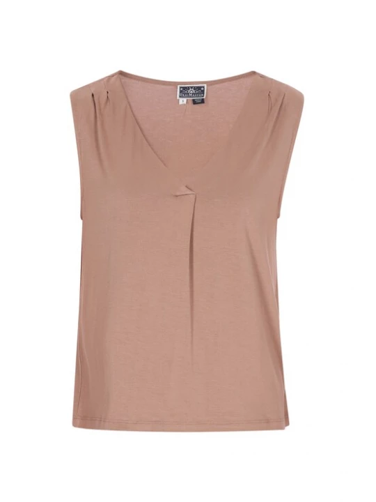 Foto van product DreiMaster Maritim Top 'Everyday Fashion' donkerbeige
