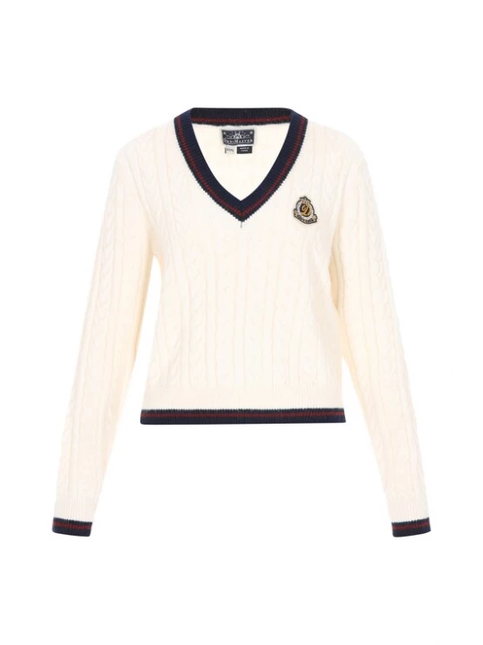 Foto van product DreiMaster Maritim Trui blauw / rood / offwhite