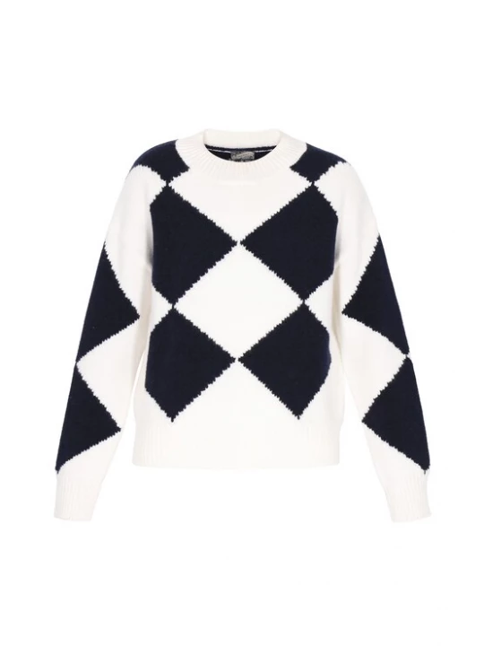Foto van product DreiMaster Maritim Trui marine / offwhite