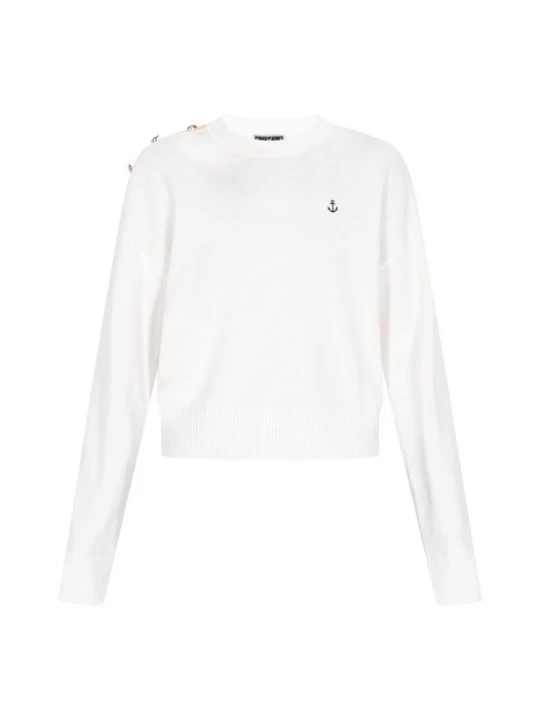 Foto van product DreiMaster Maritim Trui navy / offwhite