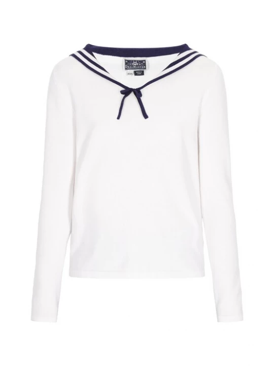 Foto van product DreiMaster Maritim Trui navy / wit