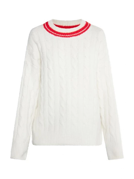 Foto van product DreiMaster Maritim Trui rood / wit