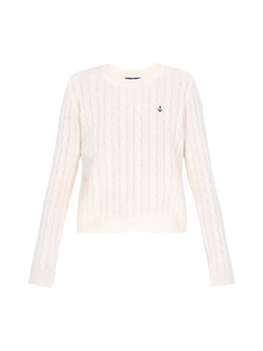 Foto van product DreiMaster Maritim Trui zwart / offwhite