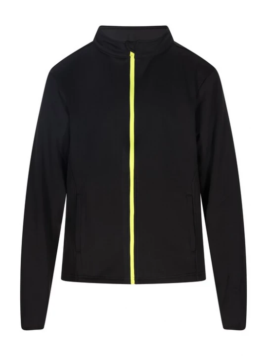 Foto van product Festland Sweatvest neongeel / zwart