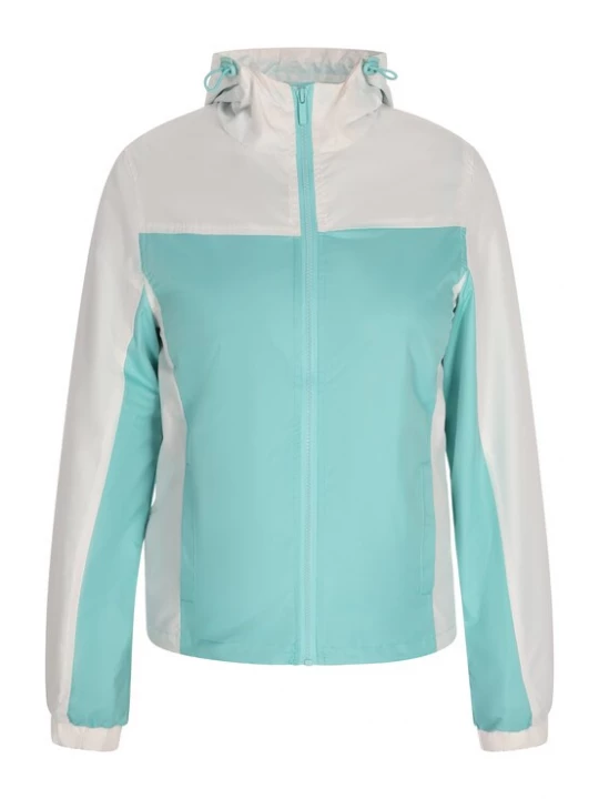 Foto van product Tweek Tussenjas turquoise / wit