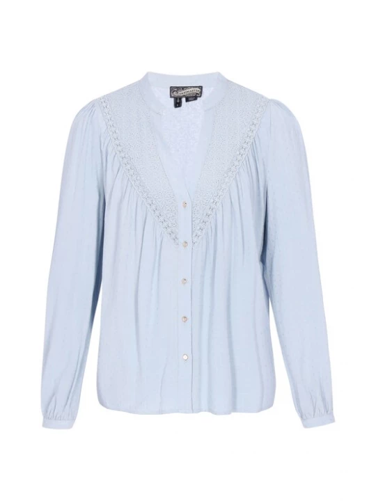 Foto van product DreiMaster Vintage Blouse lichtblauw