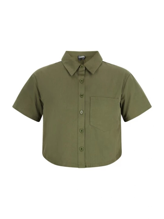 Foto van product DreiMaster Vintage Blouse olijfgroen