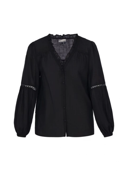 Foto van product DreiMaster Vintage Blouse zwart