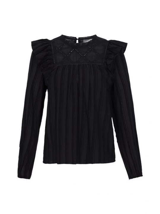 Foto van product DreiMaster Vintage Blouse zwart