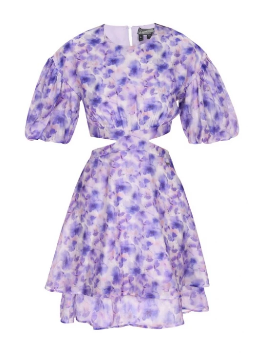 Foto van product DreiMaster Vintage Cocktailjurk 'Vintage' lila