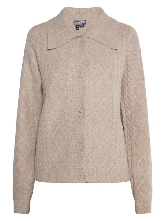 Foto van product DreiMaster Vintage Gebreid vest beige