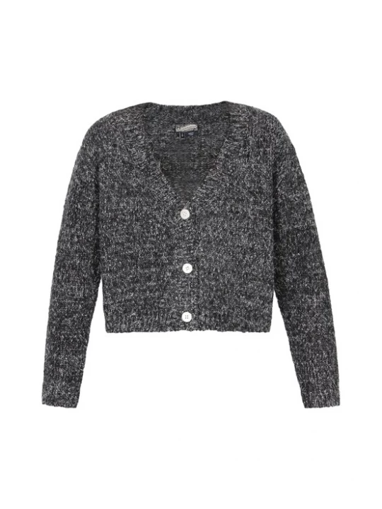 Foto van product DreiMaster Vintage Gebreid vest donkergrijs