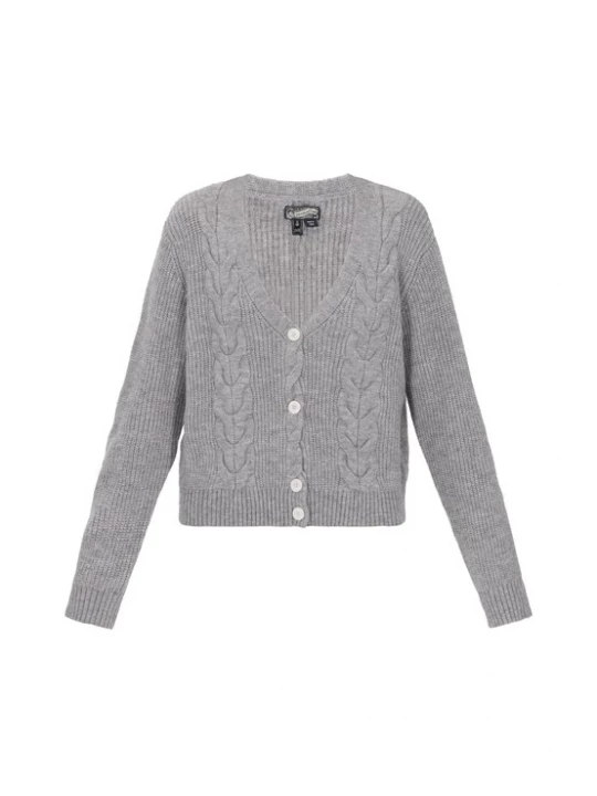 Foto van product DreiMaster Vintage Gebreid vest grijs