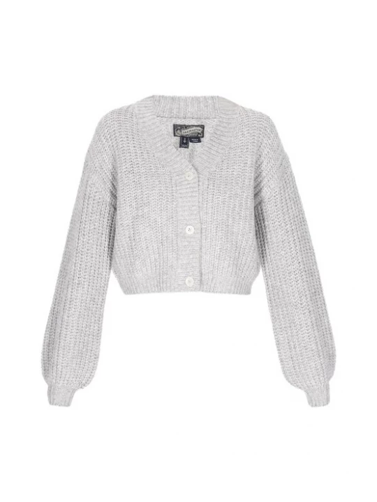 Foto van product DreiMaster Vintage Gebreid vest lichtgrijs