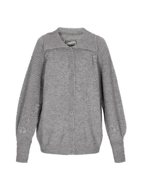 Foto van product DreiMaster Vintage Gebreid vest lichtgrijs